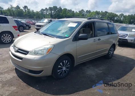 2005 Toyota Sienna Le from USA, damaged, VIN 5TDZA23C75S242178